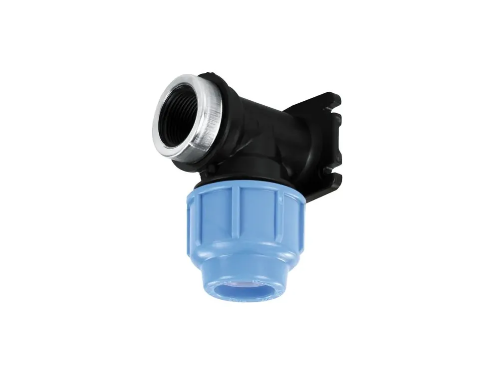 Top Prodej PE nástěnné koleno s vnitřním závitem (nástěnka) 90° - 20x1/2"