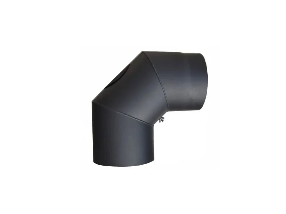 Darco komínové koleno s čistícím otvorem 150 mm ocel - 90°, 2 mm Top Prodej