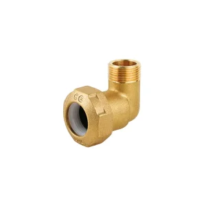 PE koleno 90° 25 x 3/4" vnější závit (mosaz) Tovární Cena