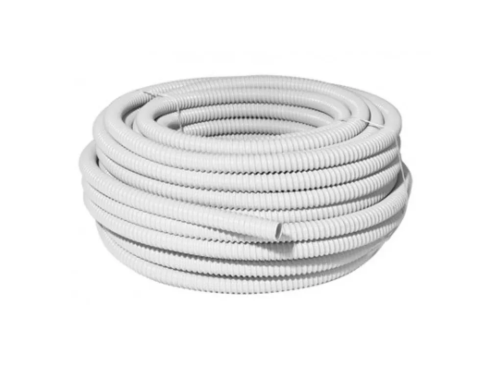Sleva Hadice 18mm, 25m, pro odvod kondenzátu, dvouvrstvá, PE, bílá