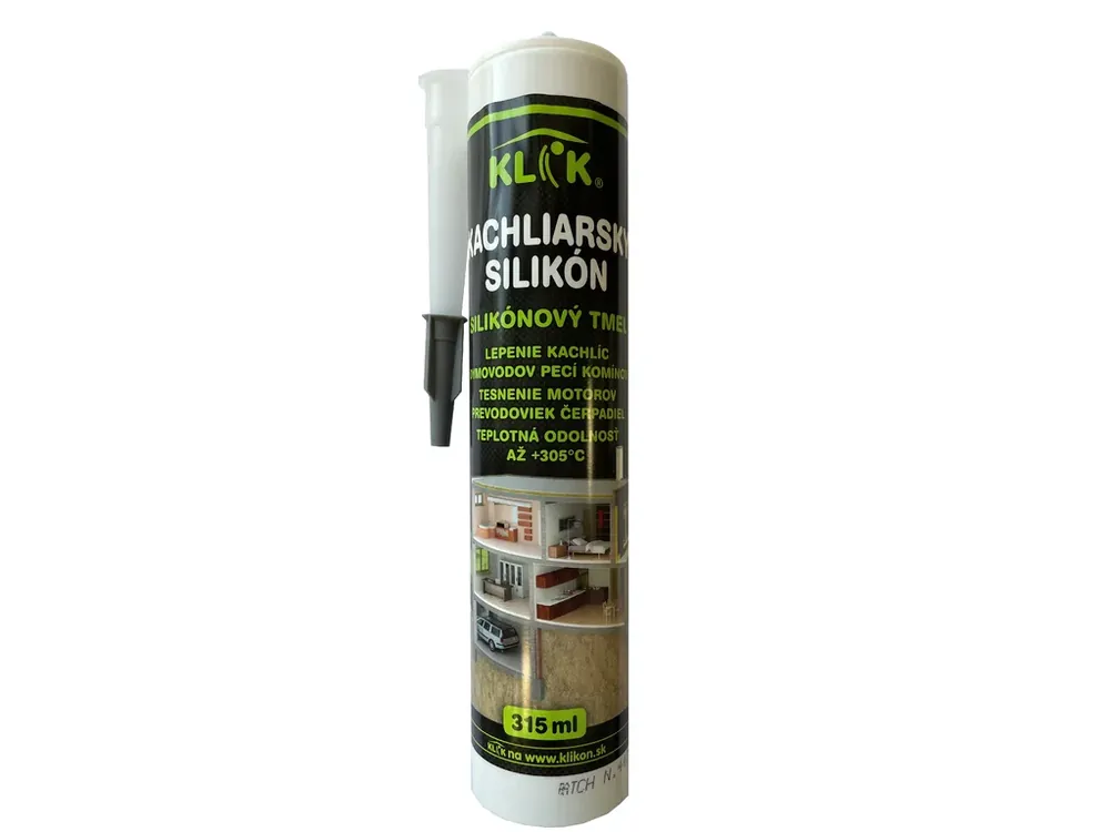 Cenová Bomba KLIK- Kamnářský silikon šedý 310 ml