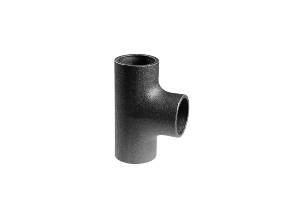 Varné fitinky T-kus 4" - 108 mm - černá ocel Originální