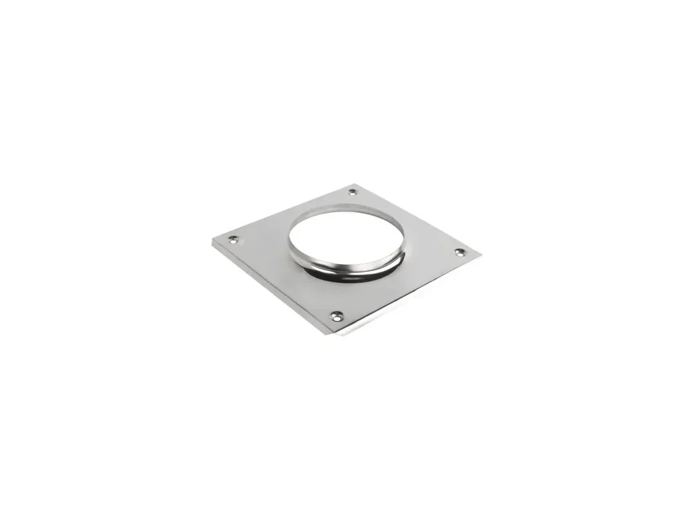 Značkový Prodmax komínová krycí deska 140 mm nerez - 0,6 mm