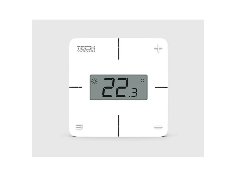 EU-R-X - drátový pokojový termostat (regulátor) dvoustavový pro lištu EU-L-X WIFI, EU-L-4X WiFI, EU-L-12 a EU-ML-12 - bílý Poslední Šance