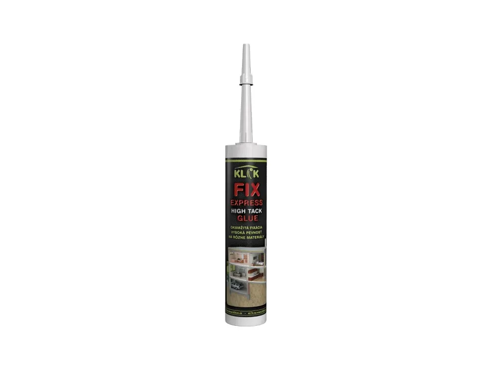Výprodej KLIK-FIX univerzální lepidlo 290 ml bílý