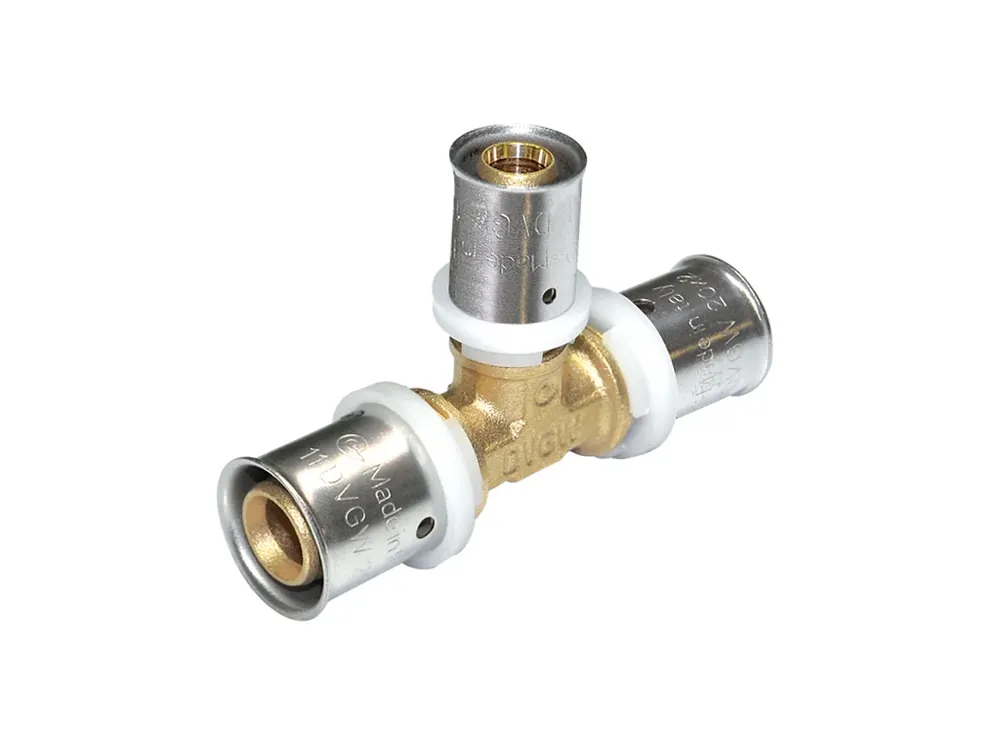 PEx lisovací T-kus redukovaný 50x26x50 Super Cena