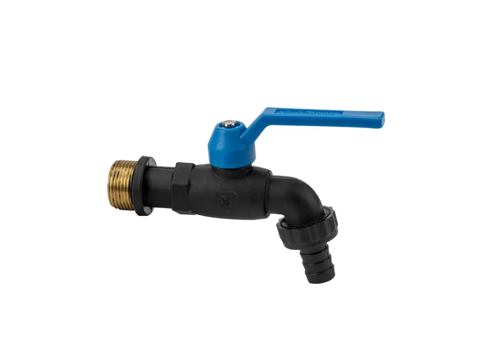 Ventil Záhradny Nylon/Mosadz 3/4" Protimrazovy do -15°C, Hadic. adapter 3/4"xd15 Nízká Cena