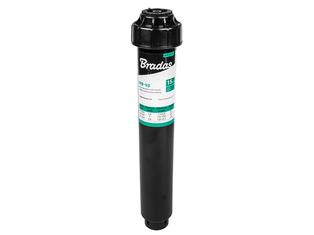 Víkendová Akce Výsuvný postřikovač s nast. tryskou 0-360° 6" (15 cm)