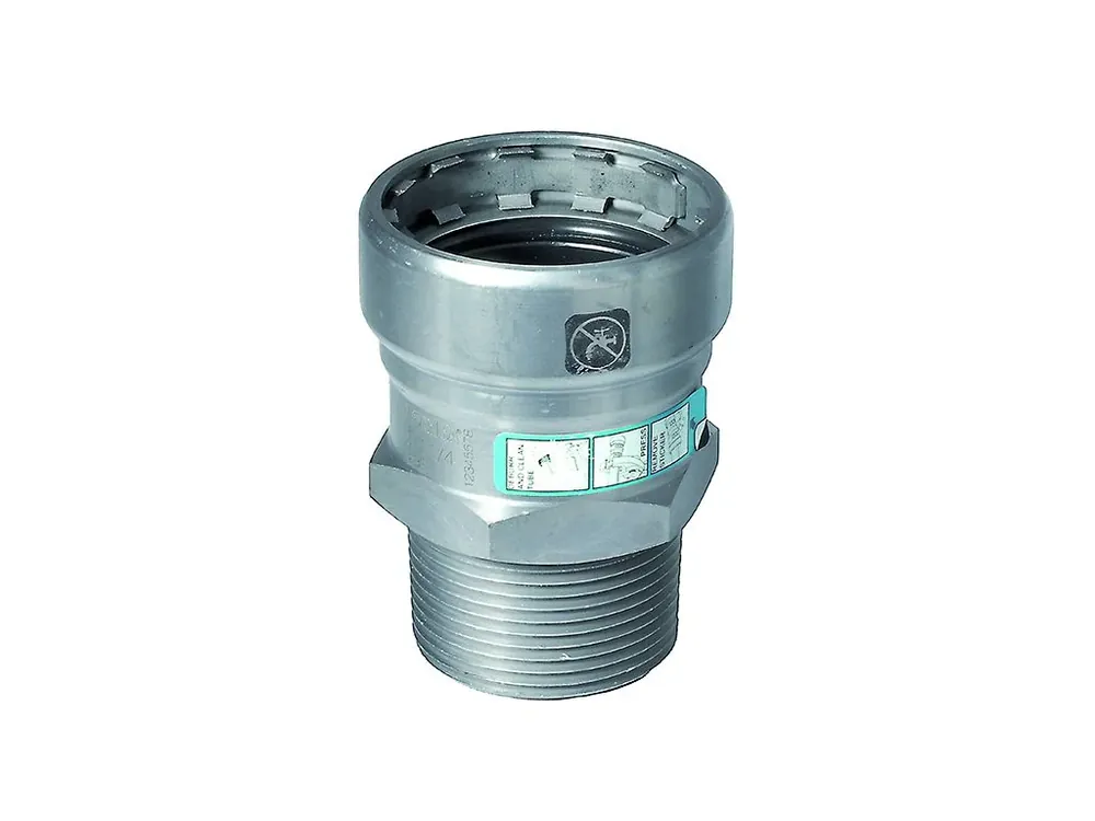 Heavy Steel lisovací přechod - vnější závit MF 3/4"x G3/4" - uhlíková ocel Levný