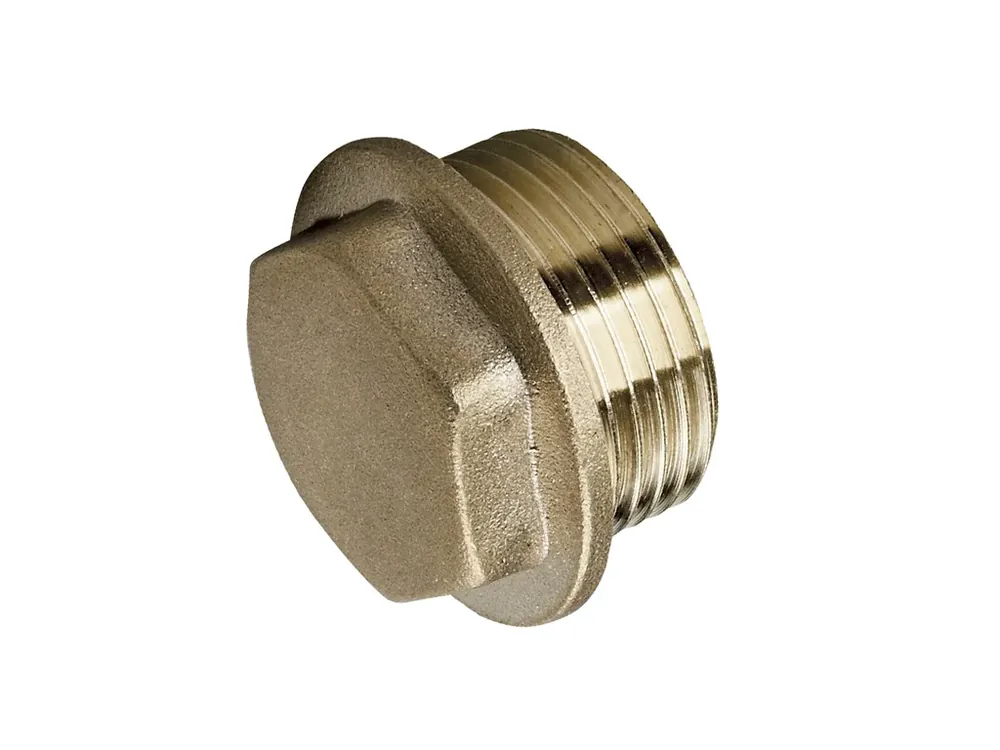 Sleva Zátka M 2 1/2" (DN 65) mosaz