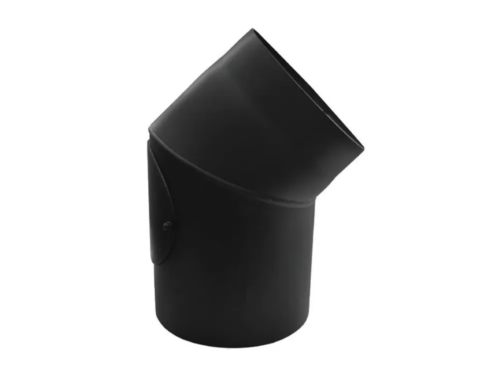 Prodmax komínové koleno s revizním otvorem 130 mm ocel - 45°, 2 mm Ověřený