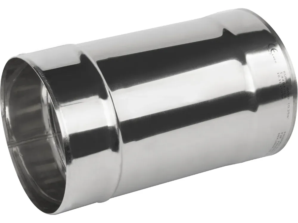 Nejlepší Volba Prodmax komínová roura 350 mm nerez - délka 250 mm 0,6 mm