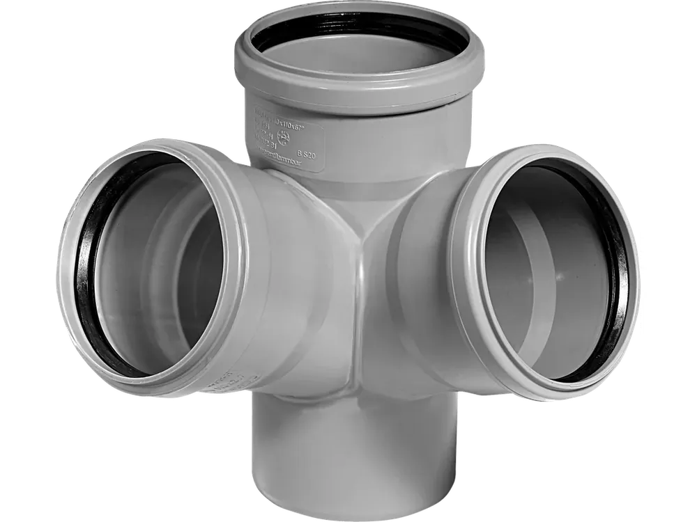 Must-Have HT odpadní rohová odbočka DN 160/110/110 - 87°, HTED