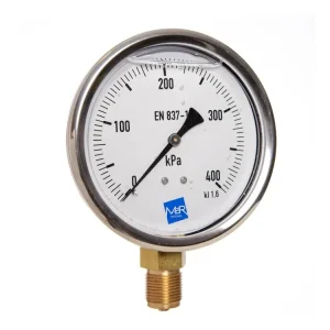 manometr P300 / MI100G 0/400kPa, M20x1,5mm spodní přip. + glycerin Nízká Cena