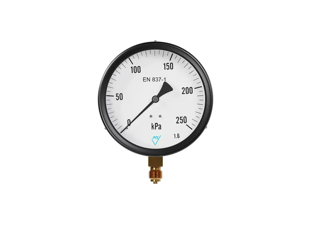 manometr 03313 AZ/MI150S/113/1,6 0/6MPa, M20x1,5mm spodní přip. Novinka