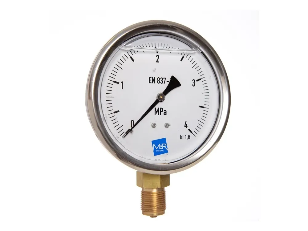 manometr P300 / MI100G 0/4MPa, M20x1,5mm spodní přip. + glycerin Sezónní Sleva