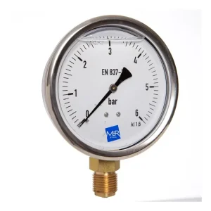 manometr 384 G 0/6bar, G1/2" (MI100G/117/1,6) spodní přip. + glycerinové plnění Dokud Zásoby Vydrží