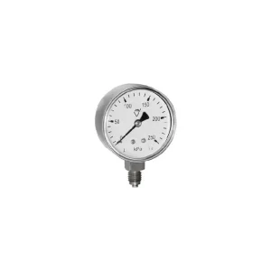 Aktuální manometr 304 CHV/MM60K/417/1,6 0/1MPa, G1/4B spodní přip.
