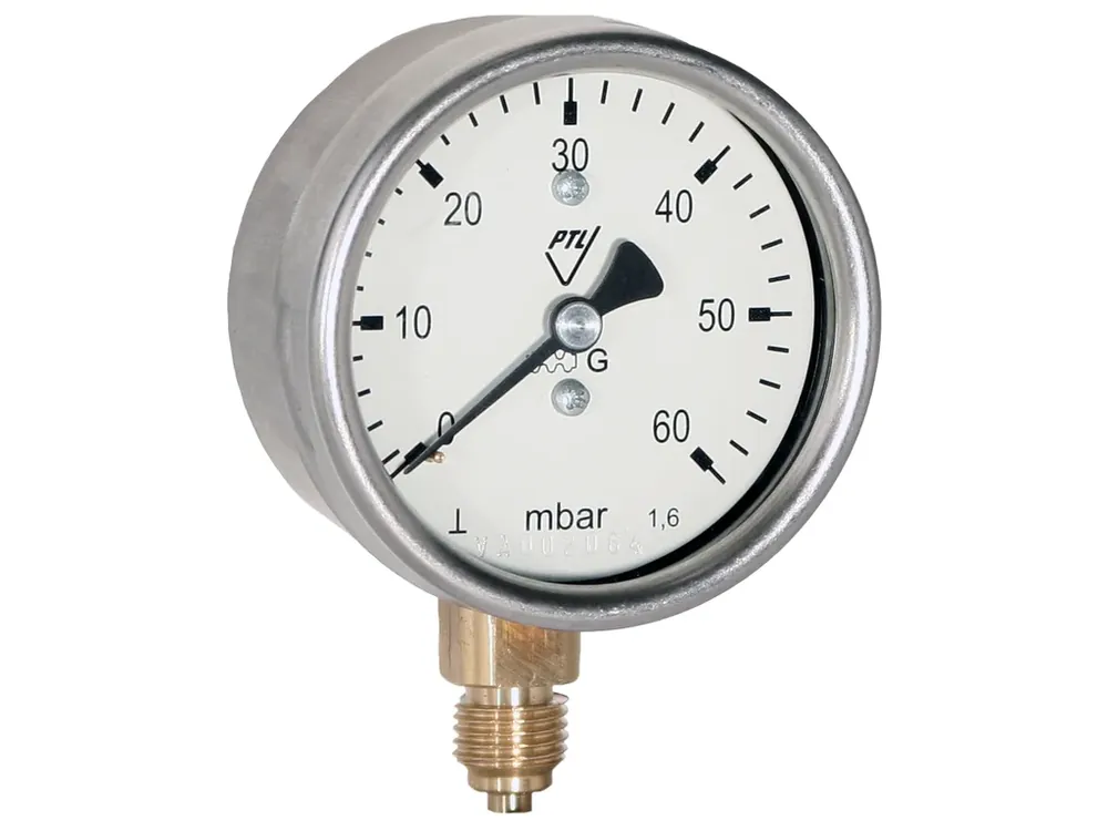 manometr 03368-S/MM60K/317 0/100mbar, M12x1,5mm spodní přip. Speciální Cena
