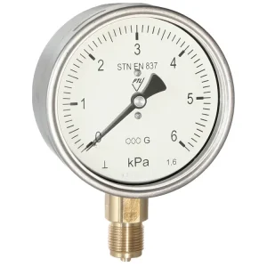 Akční Nabídka manometr 03398-S/MM100S/317 -4/0kPa, M20x1,5mm, 1,6% spodní přip.