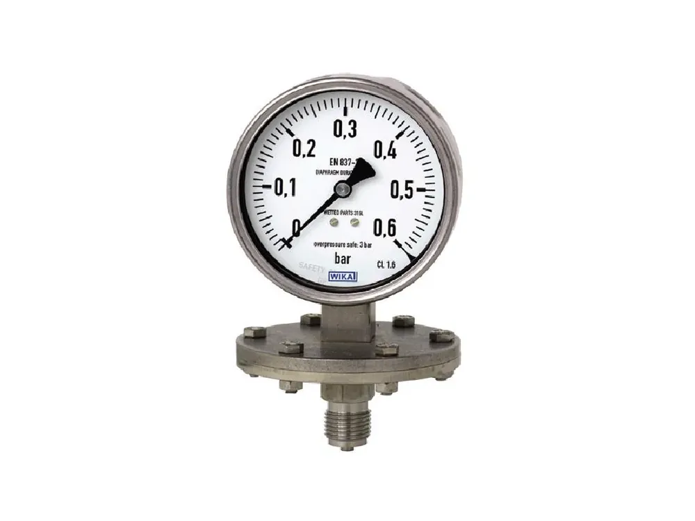 manometr 432.50.100 -60/0mbar, G1/2B spodní přip. Bezpečná Platba