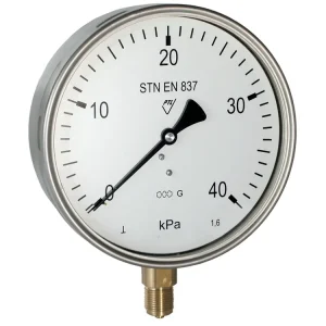 Časově Omezené manometr 03388-Y/MM160S/317 0/25kPa, M20x1,5mm spodní přip.