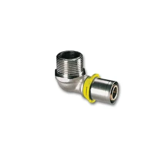 Zlevněný Koleno vně PRESS-GAS 1/2"Mx20