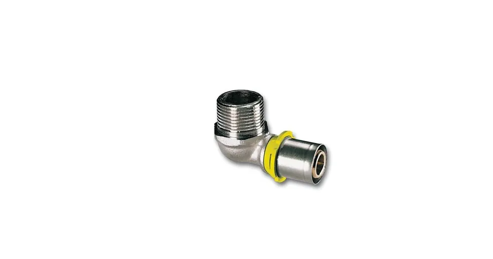 Zlevněný Koleno vně PRESS-GAS 1/2"Mx20