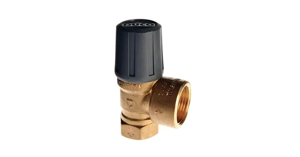 DUCO pojistný ventil 1"x 5/4" 4 bar - membránový Novinka