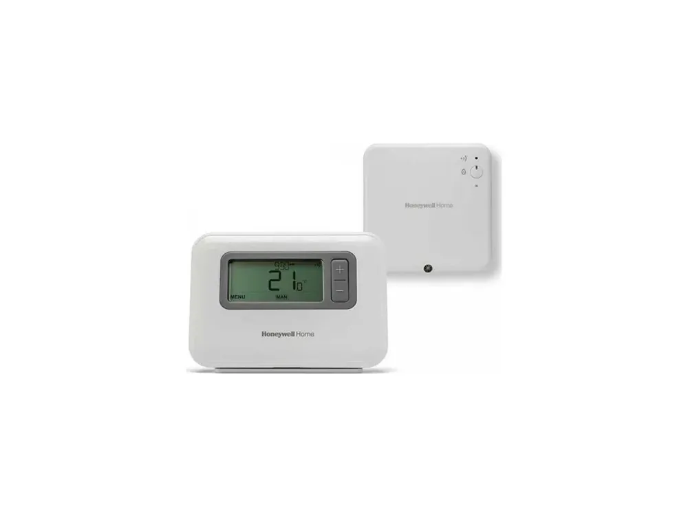Honeywell Bezdrátový digitální termostat T3R, 7-denní program Horká Nabídka