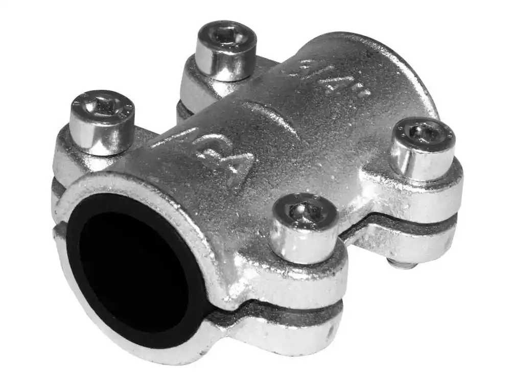 Opravný třmen OBA 1" pro ocel. trubky, pozink ( 33,3 - 34,2mm ) Jen Po Omezenou Doba