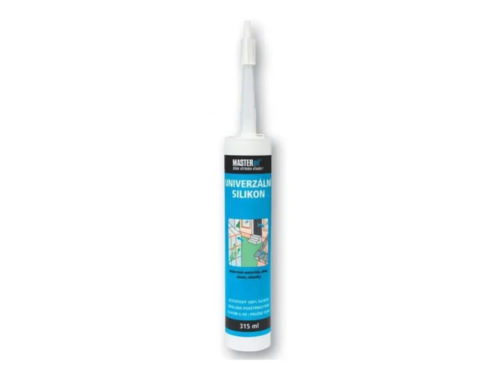 Super Cena Mastersil univerzální silikon 315 ml bílý
