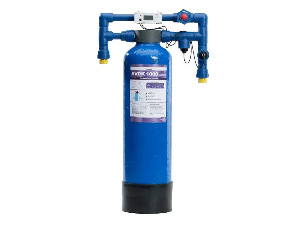 AVDK 1000 Comfort - demineralizační jednotka s řízenou úpravou vody, 1000litrů Cenově Výhodný